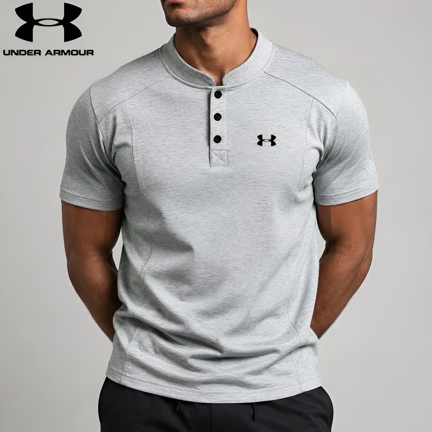 UA™ | Kinetic Performance Henley T-Shirt