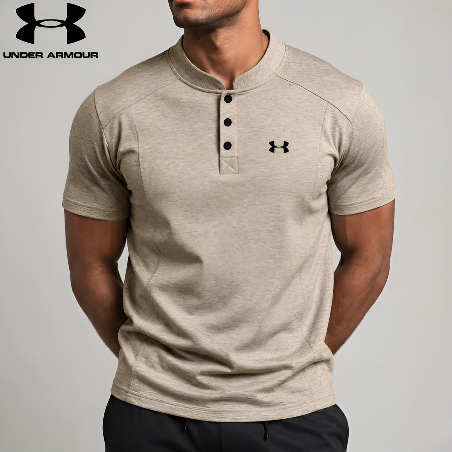 UA™ | Kinetic Performance Henley T-Shirt