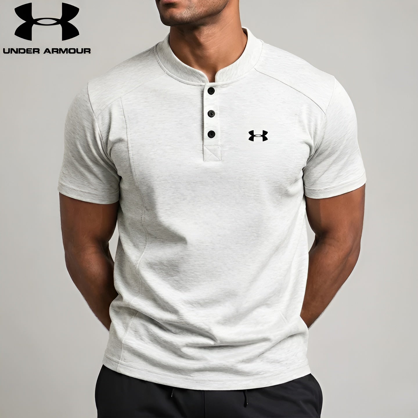 UA™ | Kinetic Performance Henley T-Shirt