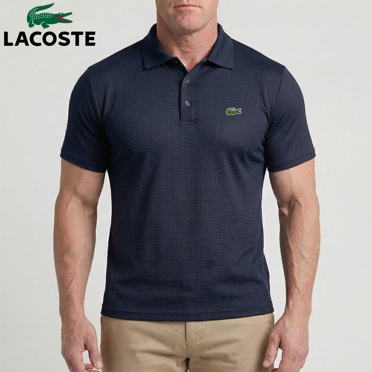 LC | Men's Tech Waffle Polo