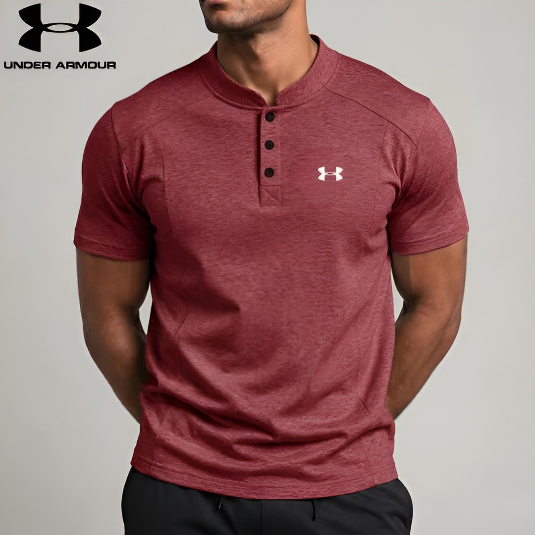UA™ | Kinetic Performance Henley T-Shirt