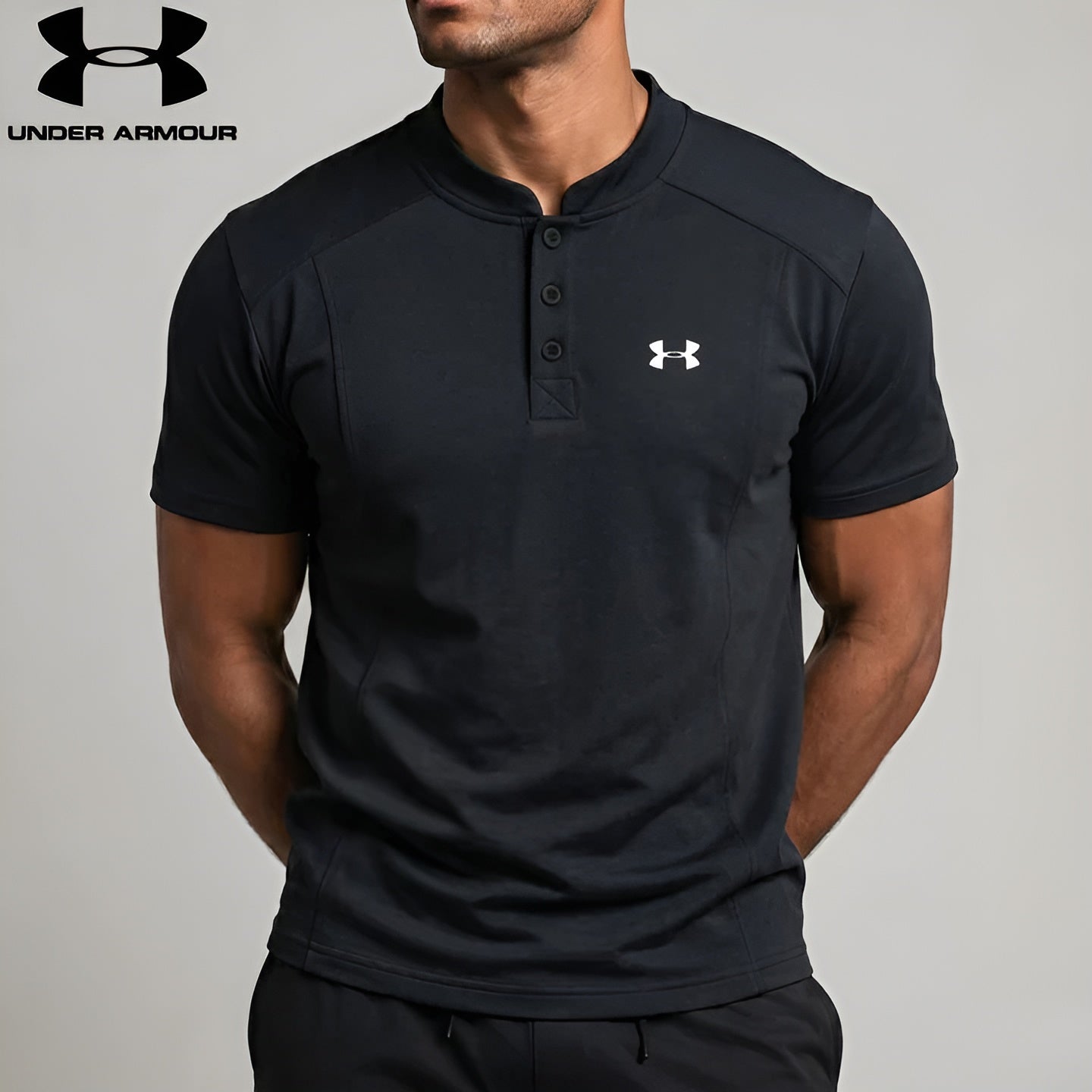 UA™ | Kinetic Performance Henley T-Shirt
