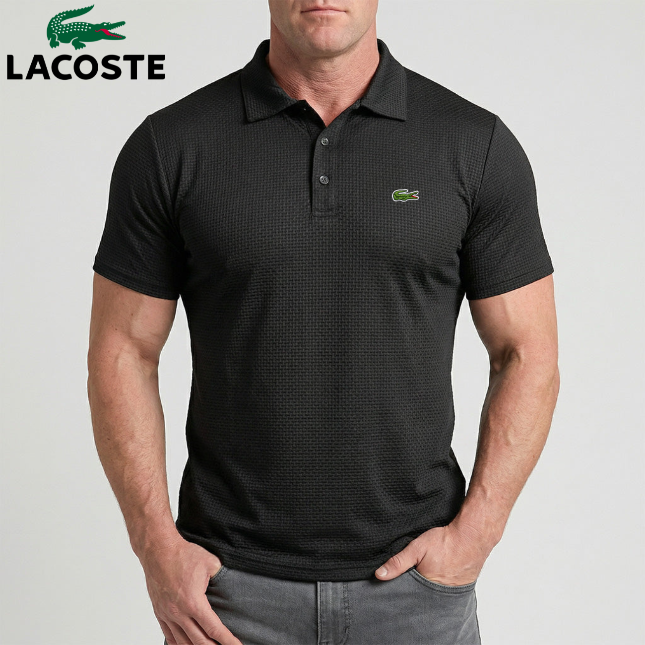 LC | Men's Tech Waffle Polo