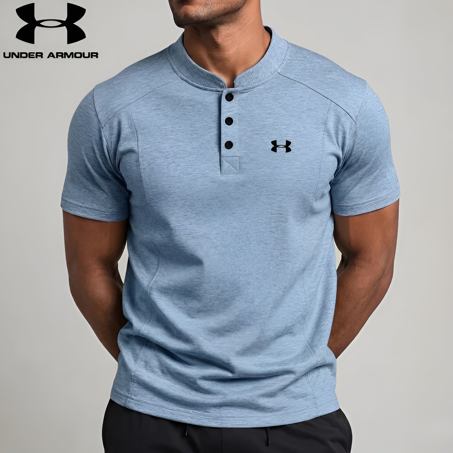 UA™ | Kinetic Performance Henley T-Shirt