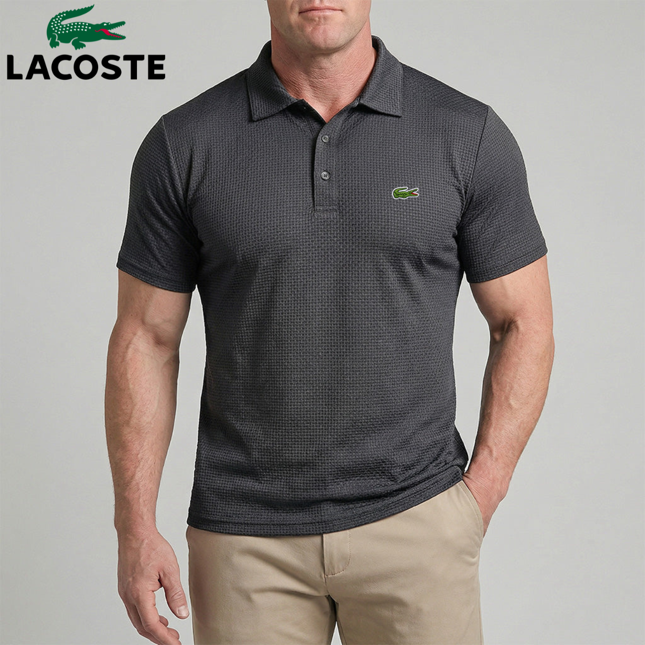 LC | Men's Tech Waffle Polo
