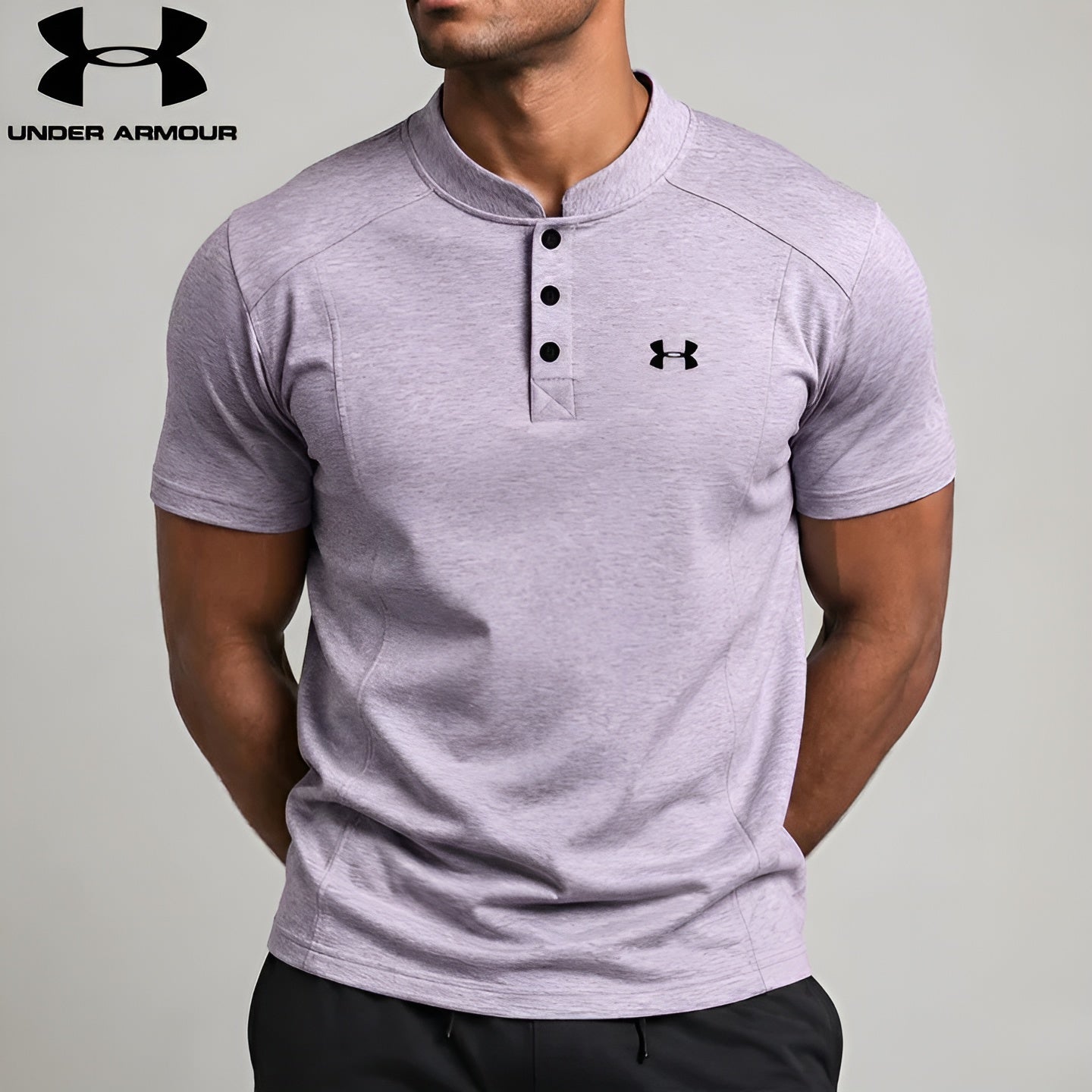 UA™ | Kinetic Performance Henley T-Shirt